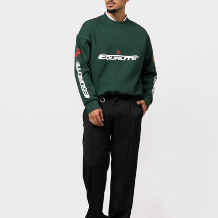 Equalite Equalite Sweater Oversized Arena FW25 Green