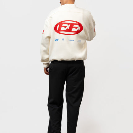 Equalite Equalite Sweater Oversized Arena FW25 Off White