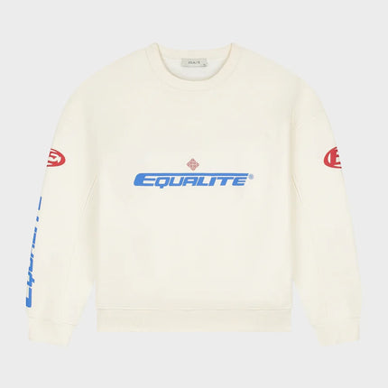 Equalite Equalite Sweater Oversized Arena FW25 Off White