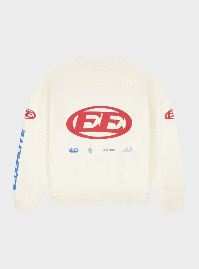 Equalite Equalite Sweater Oversized Arena FW25 Off White