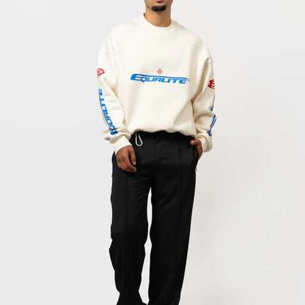 Equalite Equalite Sweater Oversized Arena FW25 Off White