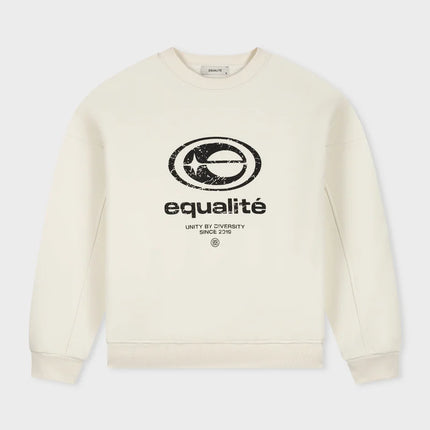 Equalite Equalite Sweater Oversized Elan FW26 Off White