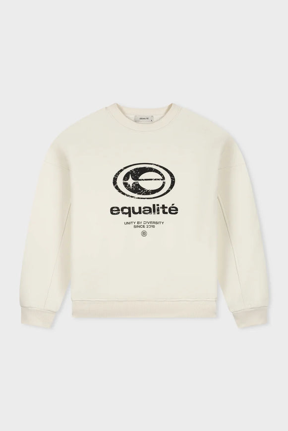Equalite Equalite Sweater Oversized Elan FW26 Off White