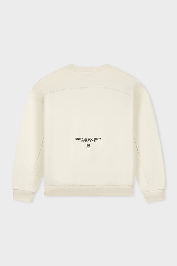 Equalite Equalite Sweater Oversized Elan FW26 Off White