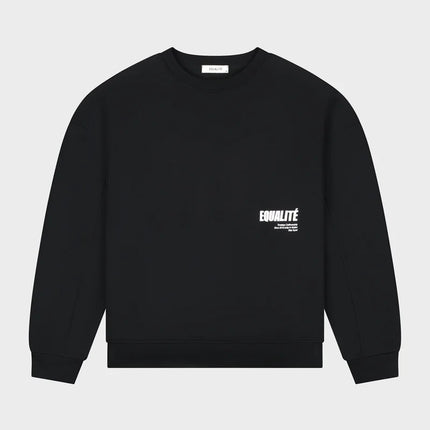 Equalite Equalite Sweater Oversized Elia FW25 Black