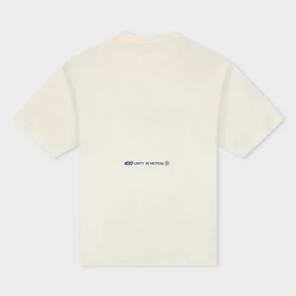 Equalite Equalite T-Shirt Axel SS26 Off White/Blue