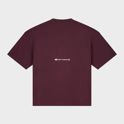 Equalite Equalite T-Shirt Boxy Celeste FW25 Aubergine
