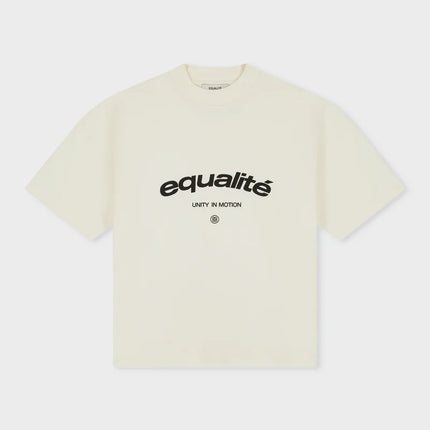 Equalite Equalite T-Shirt Boxy Celeste FW26 Off White