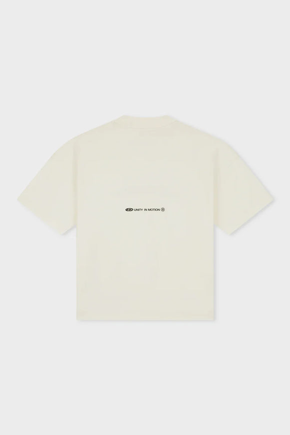 Equalite Equalite T-Shirt Boxy Celeste FW26 Off White