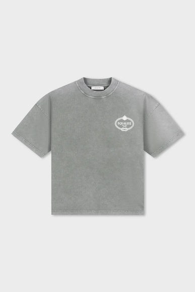 Equalite Equalite T-Shirt Boxy Classic FW26 Washed Grey