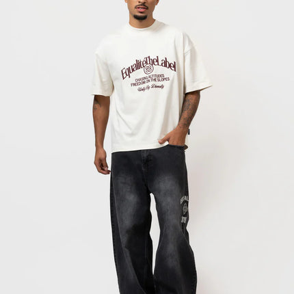 Equalite Equalite T-Shirt Boxy Jules FW25 Off White