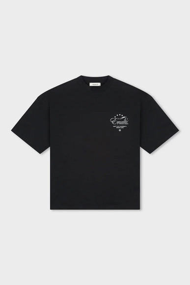 Equalite Equalite T-Shirt Boxy Vessel FW26 Black