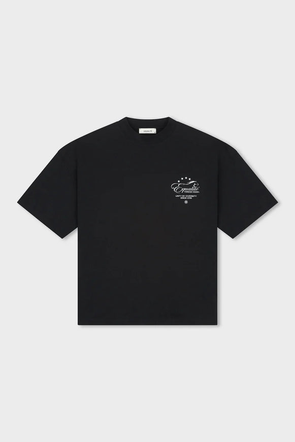Equalite Equalite T-Shirt Boxy Vessel FW26 Black