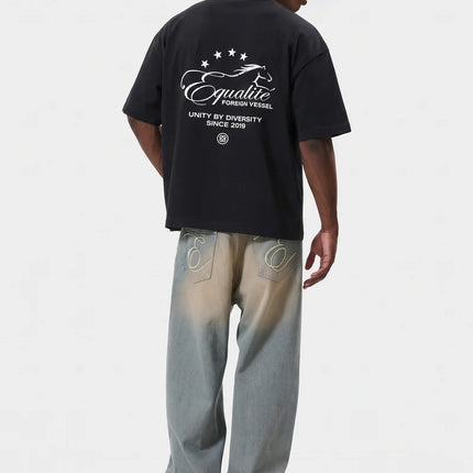 Equalite Equalite T-Shirt Boxy Vessel FW26 Black