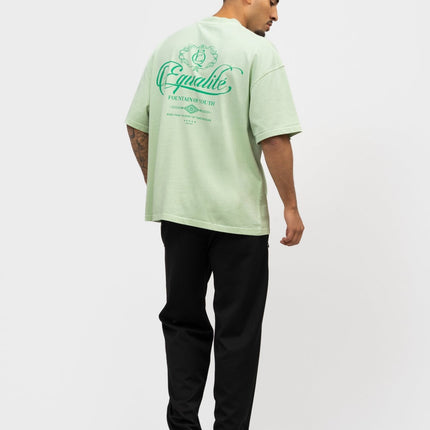 Equalite Equalite T-Shirt Boxy Yuki SS26 Soft Light Green
