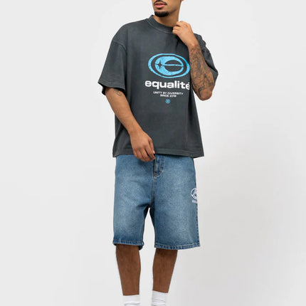 Equalite Equalite T-Shirt Elan SS26 Washed Grey