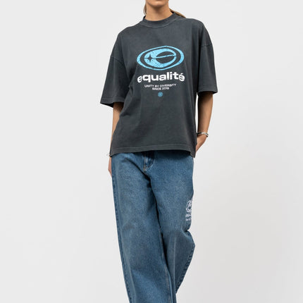 Equalite Equalite T-Shirt Elan SS26 Washed Grey