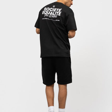 Equalite Equalite T-Shirt Oversized Societe 2.0 SS26 Black Orange