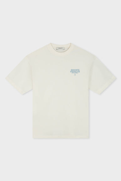 Equalite Equalite T-Shirt Oversized Societe 2.0 SS26 Off-White