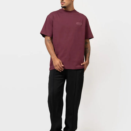 Equalite Equalite T-Shirt Societe 2.0 FW25 Burgundy