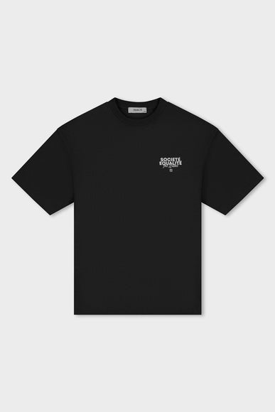 Equalite Equalite T-Shirt Societe 2.0 SS26 Black