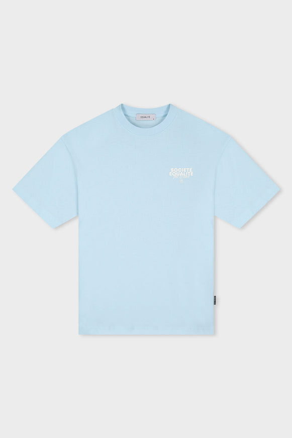 Equalite Equalite T-Shirt Societe 2.0 SS26 Light Blue