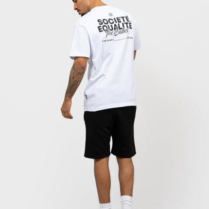 Equalite Equalite T-Shirt Societe 2.0 SS26 White/Black
