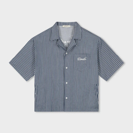 Equalite Equalite T-Shirt Striped Sky SS26 Navy