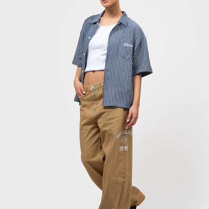 Equalite Equalite T-Shirt Striped Sky SS26 Navy