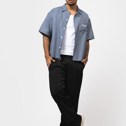 Equalite Equalite T-Shirt Striped Sky SS26 Navy