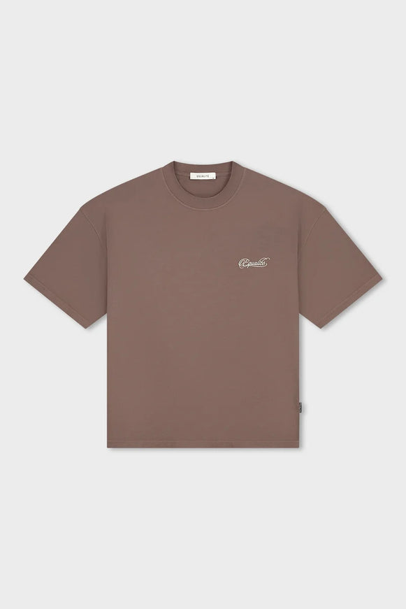 Equalite Equalite T-Shirt Yuki SS26 Tobacco