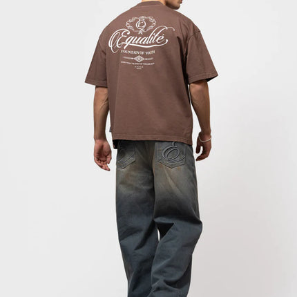 Equalite Equalite T-Shirt Yuki SS26 Tobacco