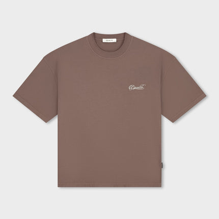 Equalite Equalite T-Shirt Yuki SS26 Tobacco