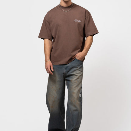 Equalite Equalite T-Shirt Yuki SS26 Tobacco