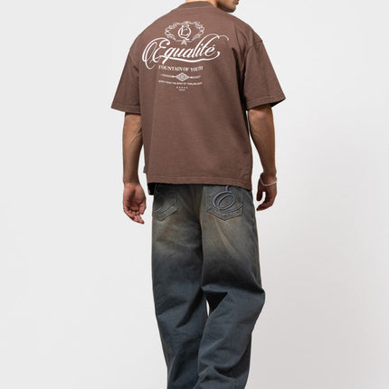 Equalite Equalite T-Shirt Yuki SS26 Tobacco