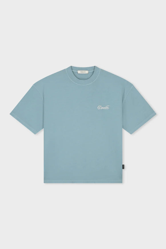 Equalite Equalite T-Shirt Yuki SS26 Washed Light Blue