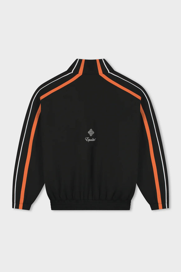 Equalite Equalite Track Jacket SS26 Black Orange