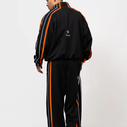 Equalite Equalite Track Jacket SS26 Black Orange