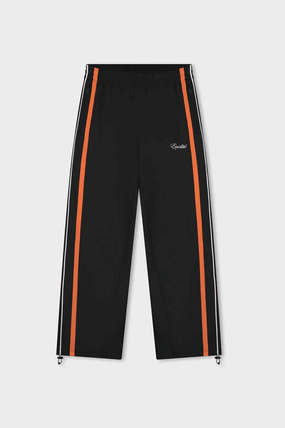Equalite Equalite Track Pants SS26 Black Orange
