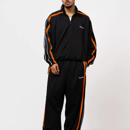 Equalite Equalite Track Pants SS26 Black Orange