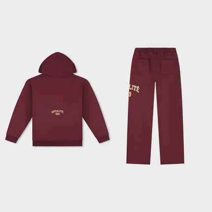 Equalite Equalite Tracksuit Collective FW26 Washed Burgundy