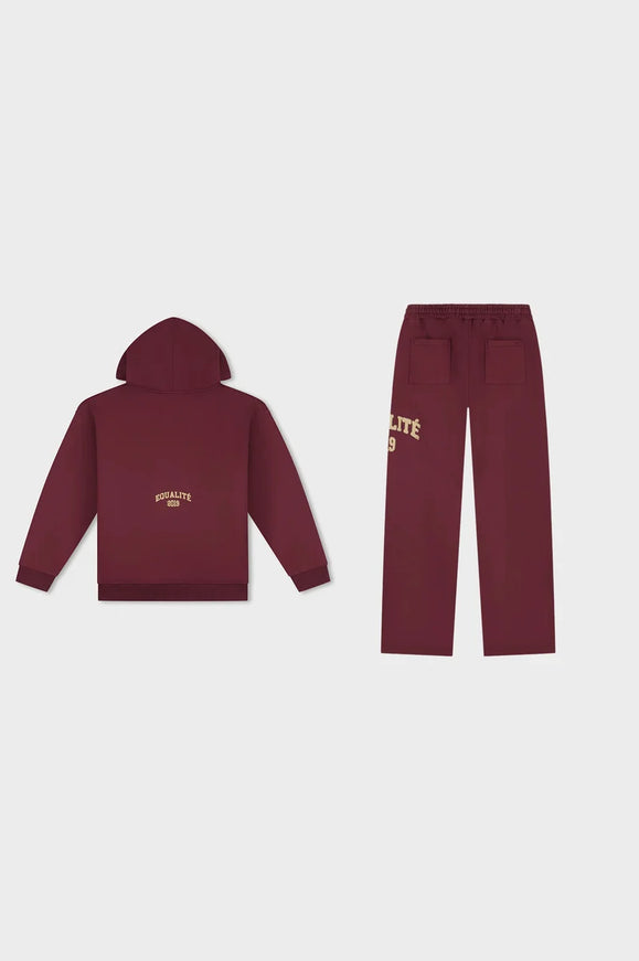Equalite Equalite Tracksuit Collective FW26 Washed Burgundy