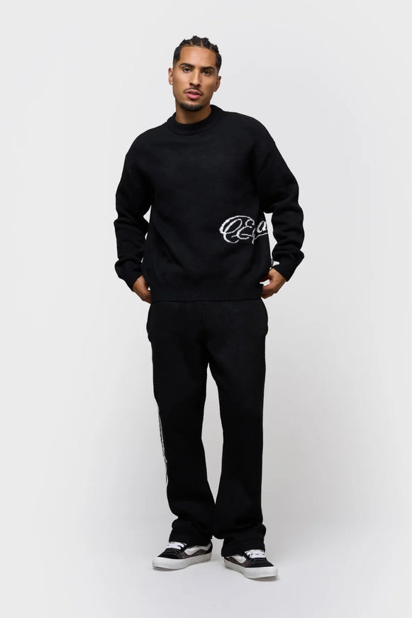 Equalite Equalite Tracksuit Fluffy Knit FW26 Black