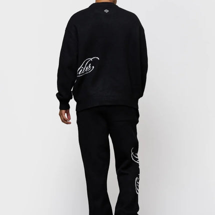 Equalite Equalite Tracksuit Fluffy Knit FW26 Black
