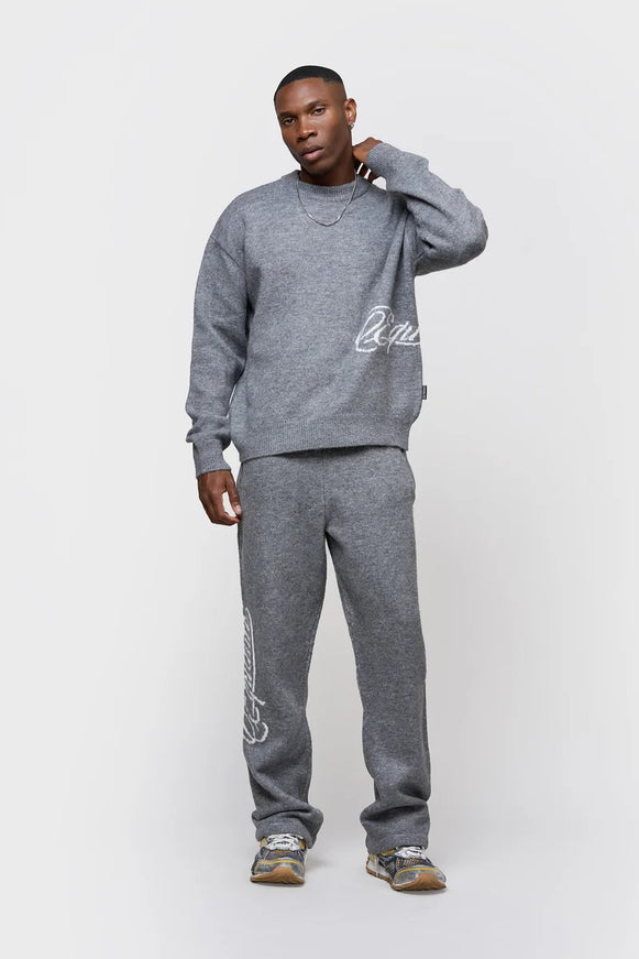 Equalite Equalite Tracksuit Fluffy Knit FW26 Grey