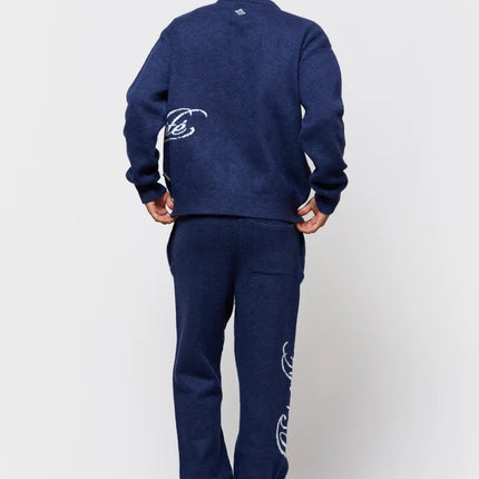 Equalite Equalite Tracksuit Fluffy Knit FW26 Navy