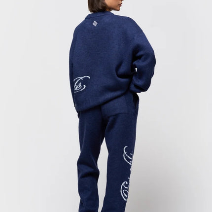 Equalite Equalite Tracksuit Fluffy Knit FW26 Navy