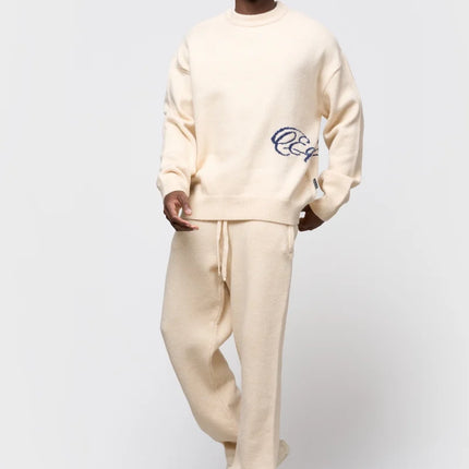 Equalite Equalite Tracksuit Fluffy Knit FW26 Off White