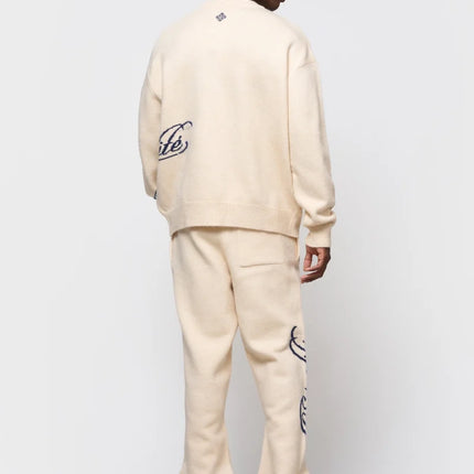 Equalite Equalite Tracksuit Fluffy Knit FW26 Off White