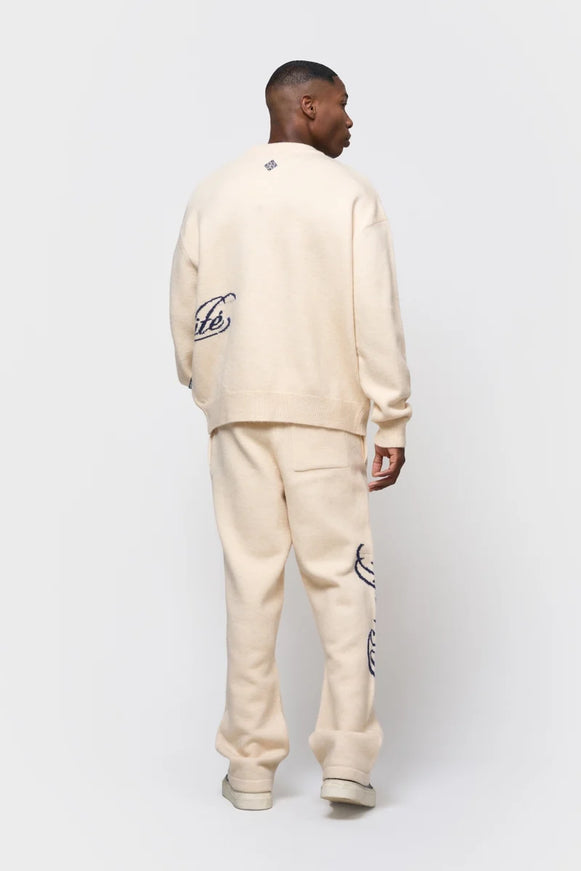 Equalite Equalite Tracksuit Fluffy Knit FW26 Off White